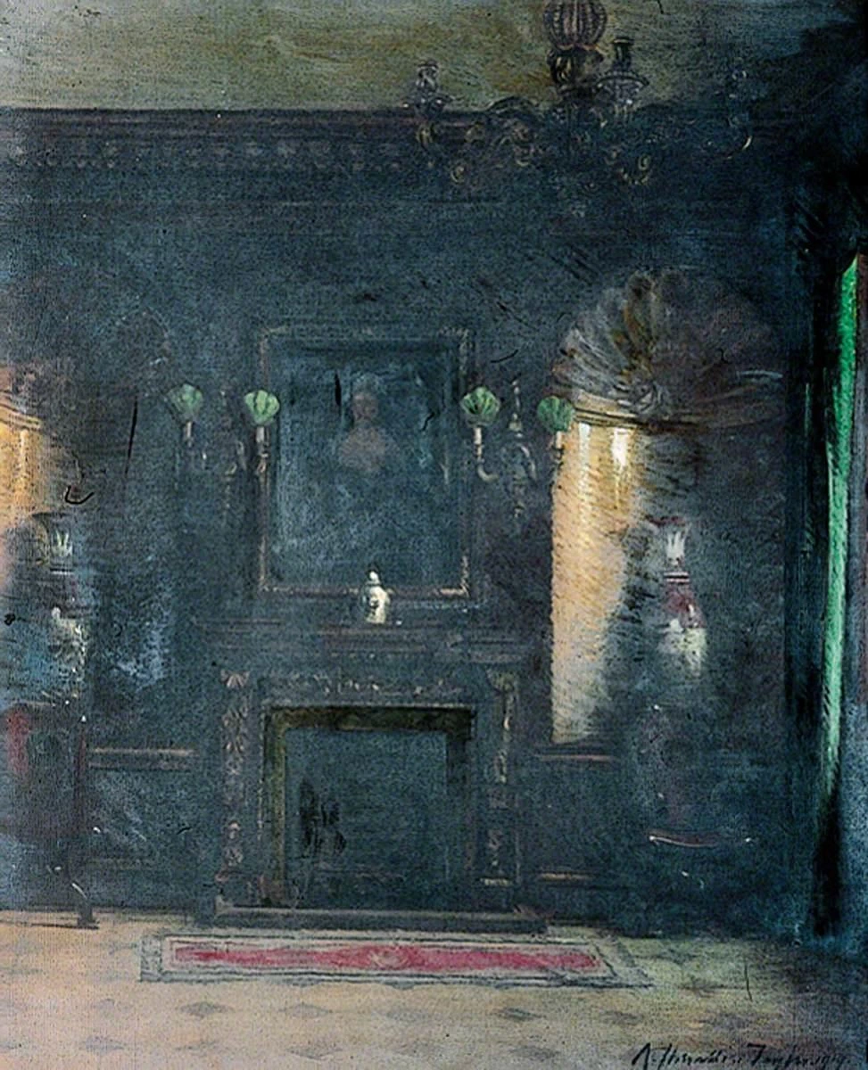 Sala del maniero, 1919
